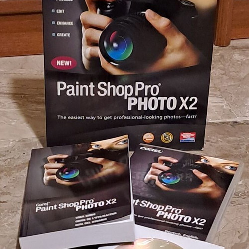 Corel Paint Shop Pro Photo X2 Software new