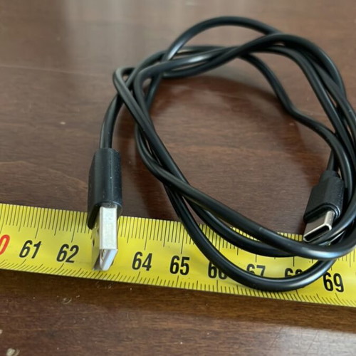USB Cable Male to USB C Male 1m like new