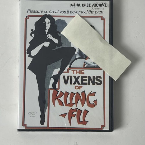 The Vixens of Kung Fu DVD Alpha Blue Archives sealed collector edition