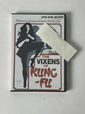 The Vixens of Kung Fu DVD Alpha Blue Archives σφραγισμένη συλλεκτική έκδοση