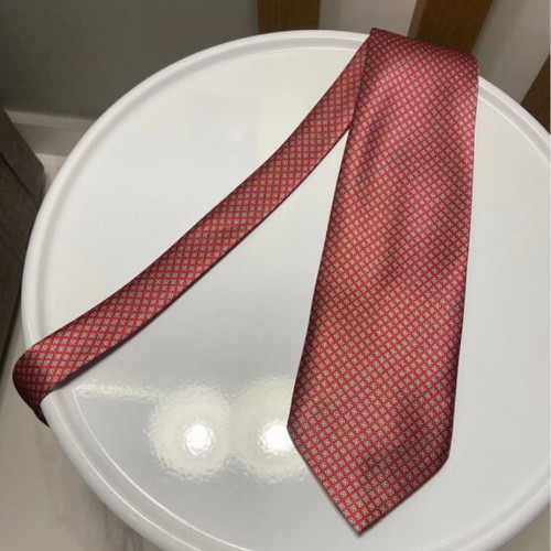 Tie new red Nuova moda italiana 100% polyester
