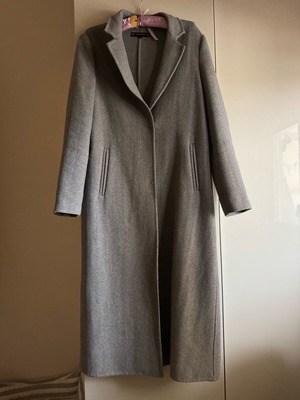 Zara gray coat like new, size M