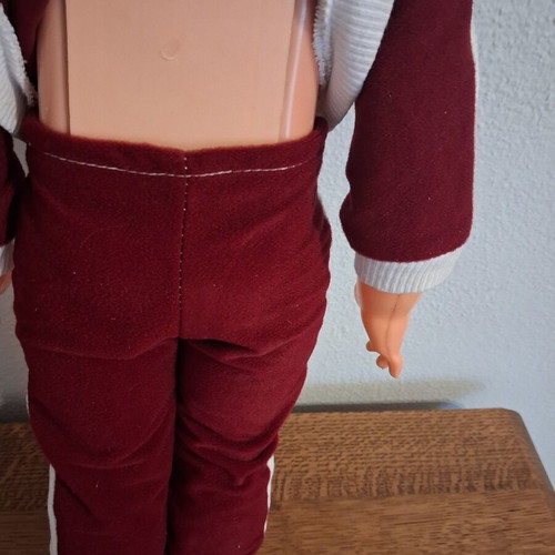 German doll 60cm used with walking mechanism and crying feature