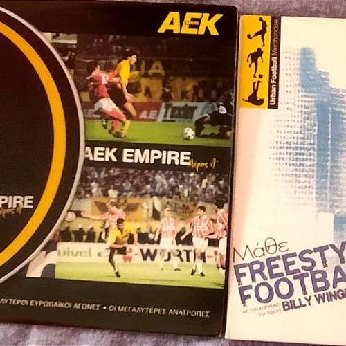 Best10 AEK Empire DVD used with bonus Mathe Freestyle Football DVD