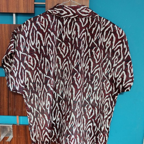 Vintage animal print oversized shirt like new, size XL