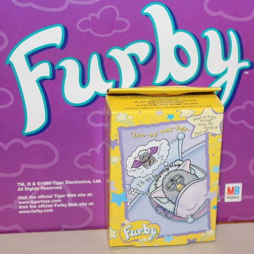 Furby Mini Puzzle 50 Pieces New Tiger Electronics 1999 Hasbro and MB