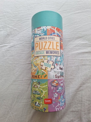 Legami Milano World Cities Puzzle 1000 pcs new, vintage memories