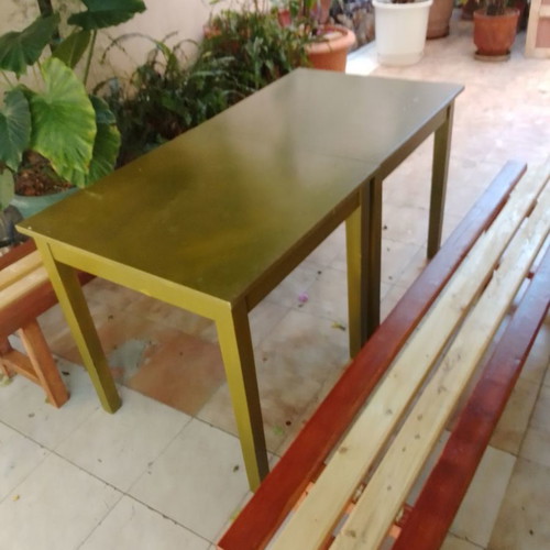 Wooden garden stool new 1.90×0.45×0.40