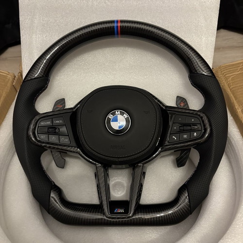 BMW G/F40 series steering wheel with genuine carbon