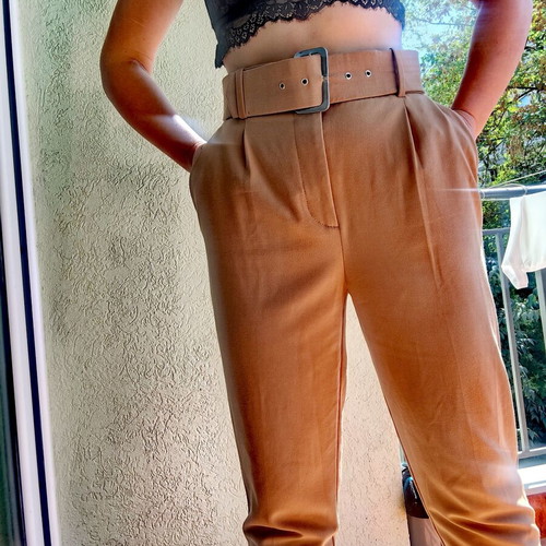 Zara pants Turkey, size S-M, beige brown
