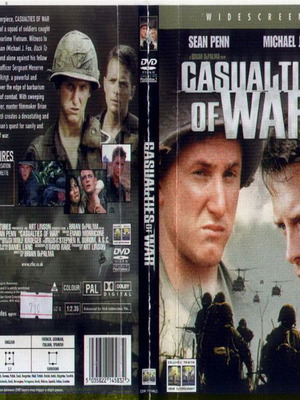 Casualties of War DVD μεταχειρισμένο, ιστορική ταινία με υπότιτλους