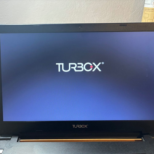 Turbox laptop 15 inches used with Windows 10 and 128GB SSD