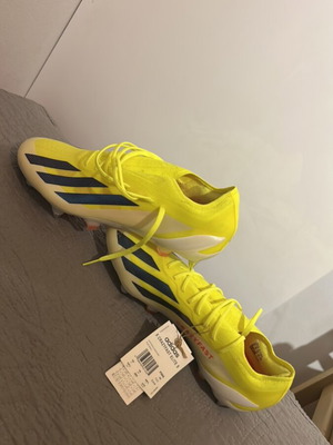 Adidas X Crazyfast Elite SG football boots, yellow and black, size 44.5
