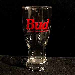BUD BEER GLASS / ΠΟΤΗΡΙ