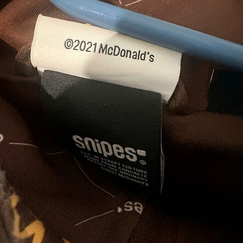 Snipes x McDonald's Sauce It Up Track Jacket, brown, XL