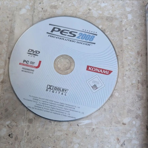 Pro Evolution Soccer 08 used, PES 09 and PES 2016 brand new bundle for PC