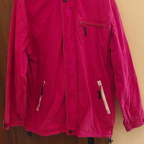 Spring jacket red size Large like new