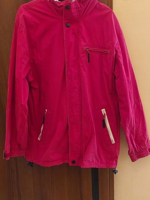 Spring jacket red size Large like new