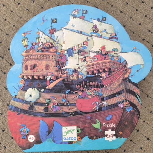 Djeco puzzle 54 pieces like new, for ages 5+