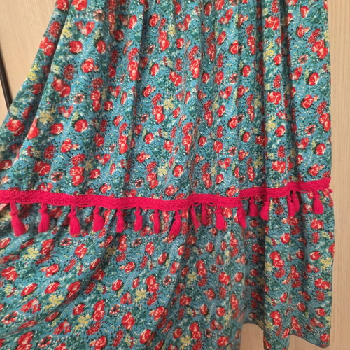 Regalinas long floral dress like new, size S/M, multicolor