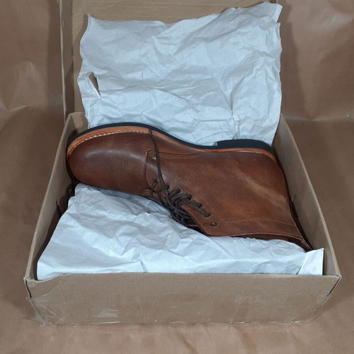 Men's boots size 47 brown handmade, new, made in Portugal