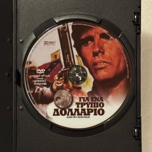 Blood for a Silver Dollar DVD used, action and adventure with subtitles