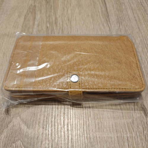 George Karelias and Sons Collectible Tobacco Wallet New Vegan Leather Brown