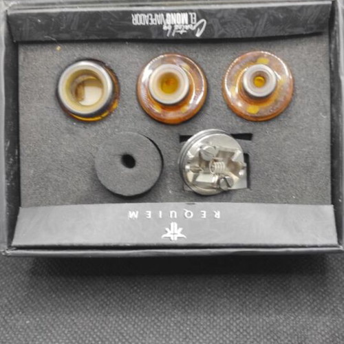 Requiem RDA used 22mm hybrid atomizer by Vandy Vape