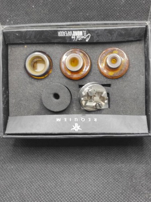 Requiem RDA used 22mm hybrid atomizer by Vandy Vape