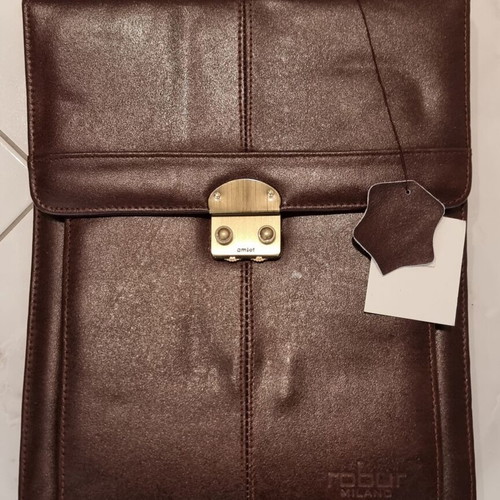 Rober Milano Leather Handbag new, brown