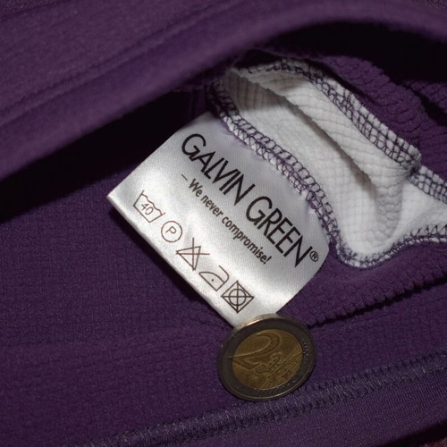 Galvin Green Mens Insula Pullover size M like new, white and purple