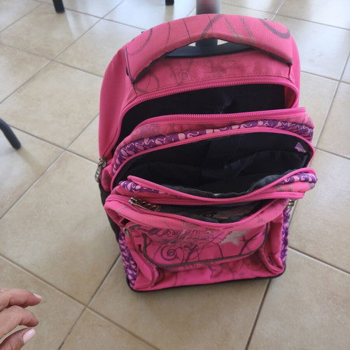 Polo school trolley bag with 5 compartments