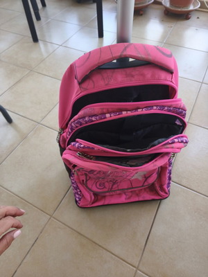 Polo school trolley bag with 5 compartments