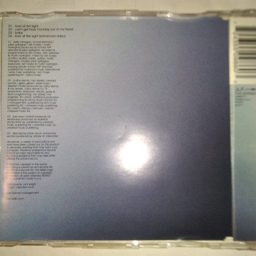 Kylie Minogue Love At First Sight CD single used, pop