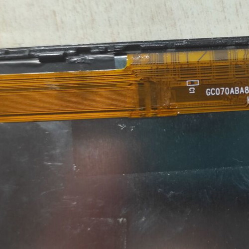 Screen GC070ABA8-FPCA0 with touch glass XN1176V6 used, complete