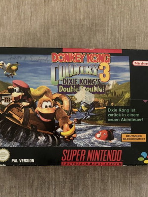 Donkey Kong Country 3 Dixie Kong’s Double Trouble Super Nintendo SNES PAL κουτί μόνο