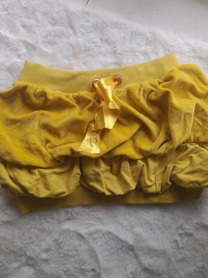 Miss Sixty balloon skirt new, yellow, size S