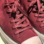 Converse All Star Mid burgundy new, suede leather