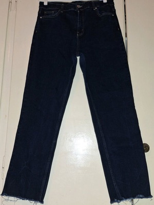 Trendyol women's jeans straight fit blue, like new, size XL