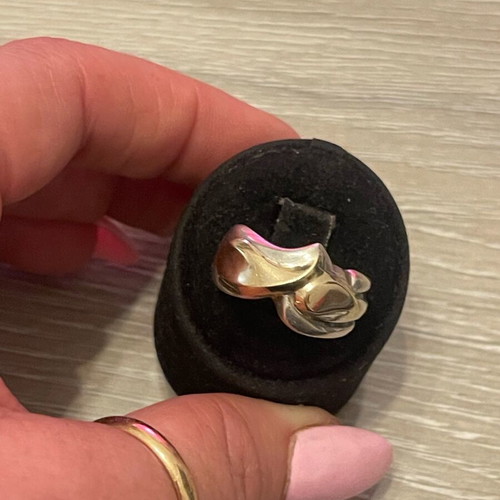 Asimochryso 925 585 ring used, size 55