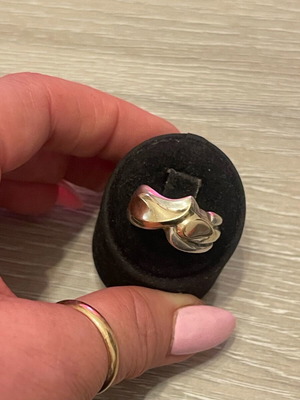 Asimochryso 925 585 ring used, size 55