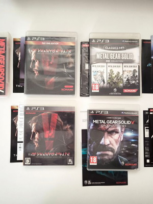 Metal Gear Solid Rising MGS PS3 game collection, very good condition