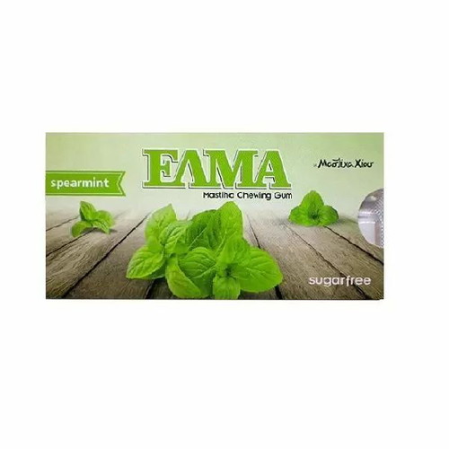 Elma Chios Mastiha Spearmint 10 Pieces New