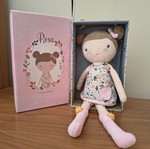 Little Dutch Rose cloth doll 35cm with box