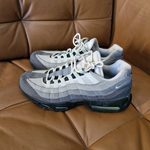Nike Air Max 95 OG sneakers used, white and grey, size 45