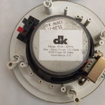 4 Ηχεία ψευδοροφής inox καινούργια, 120W, 8Ω