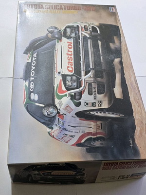 Toyota Celica Turbo 4WD μοντέλο Hasegawa 1:24 σαν καινούργιο, Safari Rally 1993