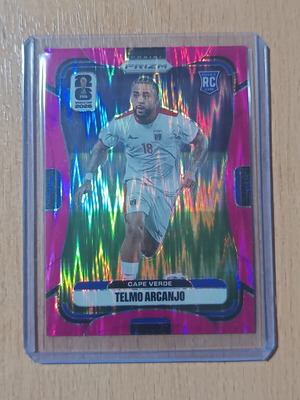 Panini Prizm World Cup 2026 Telmo Arcanjo Rookie Card Pink Pulsar