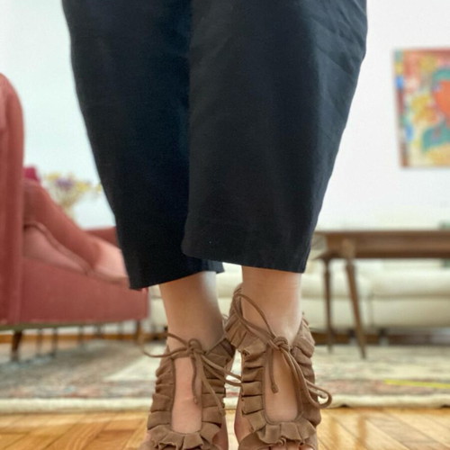 Toi&Moi suede heels like new, size 38, brown