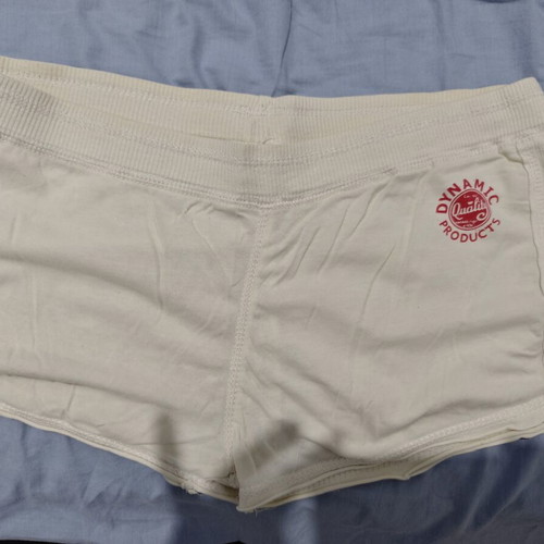 White cotton shorts for girl 12 years old used